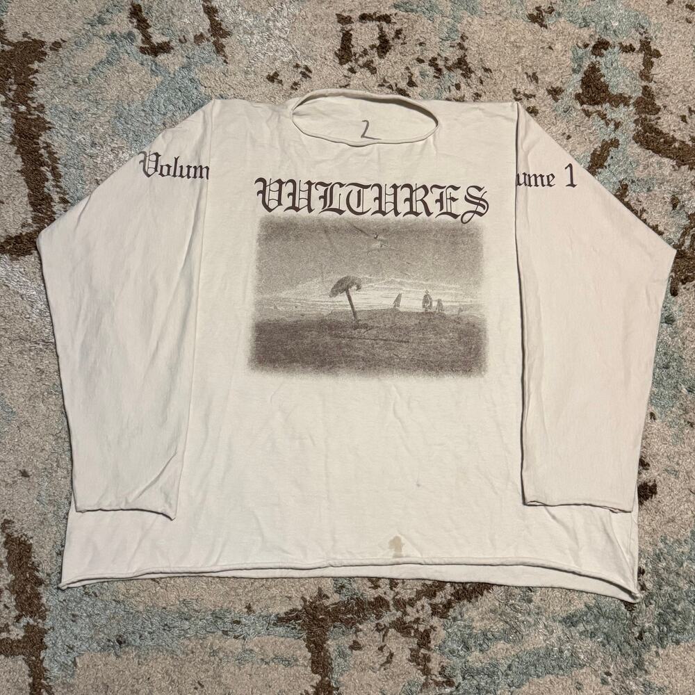 Kanye West Ye Vultures Volume 1 Longsleeve Shirt Size Large Yeezy